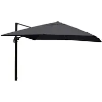 Mendler Gastronomie-Ampelschirm HWC-A96 300 x 300 cm anthrazit ohne