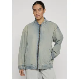 URBAN CLASSICS Ladies Oversized Skater Jacket - blau