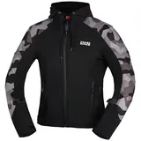 IXS Moto Camo Jacke Schwarz/Grau/Hellgrau