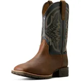 ARIAT Men's Hybrid Ranchwork Waterproof Cowboy Boot, Tavern Taupe/Dark Denim, 11 - 44.5 EU