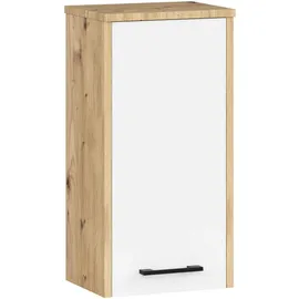 Akord Badezimmer-Hängeschrank FIN 30 x 60 x 22,5 cm Weiß