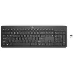 HP 230 Wireless-Tastatur, Volle Größe (100%), Kabellos, RF Wireless, Membran Key
