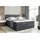altdecor Boxspringbett EDITA KING - 160x200 - H3/H4 - Dunkelgrau