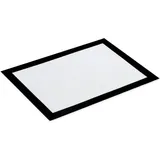 Thermohauser Silikon-Backmatte Eco Line 38,5x28,5 cm, bis circa +230 °C, wiederverwendbar, milchig-weiß