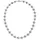 Liebeskind Berlin Kette Spikes Silber Edelstahl