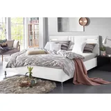 Westfalia Schlafkomfort Elba 160 x 200 cm Kaltschaummatratze | H2 | mit LED-Beleuchtung Microfaser weiß