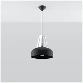 Sollux Lighting Casco 1-flg. dimmbar 60 cm schwarz/weiß