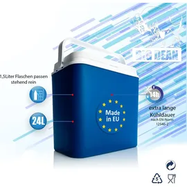BigDean Passive Kühlbox 24 l inkl. 6 Kühlakkus