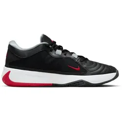 NIKE Herren Basketballschuhe ZOOM FREAK 5, BLACK/UNIVERSITY RED-PURE PLATINUM, 45