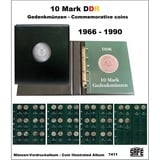 Münzalbum DDR 10 Mark Gedenkmünzen Vordruckalbum 1966-1990 SAFE 7411 Premium