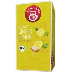 TEEKANNE ORGANIC. GINGER LEMON Bio-Tee 20 Portionen
