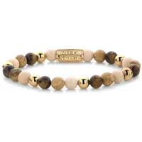 Rebel & Rose Autumn Love Edelstahlarmband Damen  RR-60044-G-S Größe 6 mm