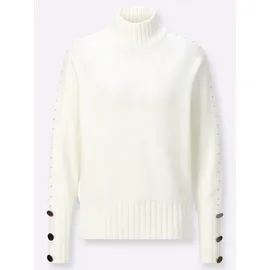 CREATION L Modal-Polyamid-Pullover Beige 50
