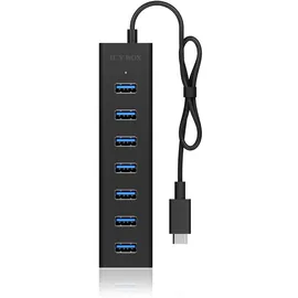 Icy Box IB-HUB1700-C3 Type-C zu 7 Port USB 3.0 Hub
