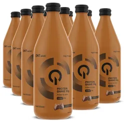 QNT Protein Shake (53g Protein) Glasflasche Schokolade