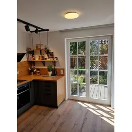 Blulaxa 49873 - Wand- und Deckenleuchte Promina-S, Sternenhimmel, 12W, 1200 lm,