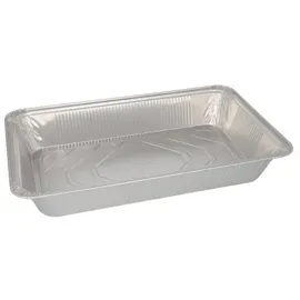 Papstar Starpak Gastronorm-Behälter, Alu eckig 8,5 l 8 cm x 32,6 cm x 52,7 cm 1/1