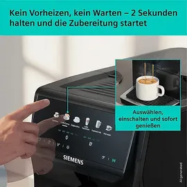 Siemens EQ500 iAroma TP551E09 Klavierlack schwarz