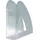 HAN Stehsammler TWIN 1611-23 klar-transparent Kunststoff, DIN C4