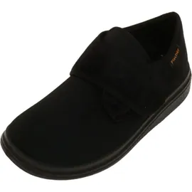 Fischer Markenschuh Fischer Unisex Ortho Flache Hausschuhe, Schwarz 47 EU