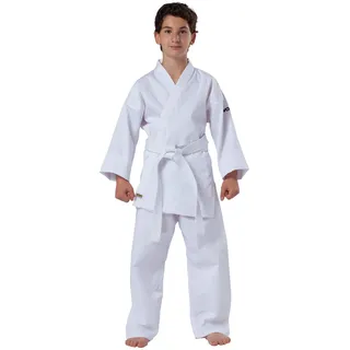 Kwon Unisex Kinder Kampfsportanzug Karate Basic Anzug, Weiß, 140 EU