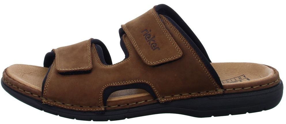 Rieker 25559-25 Schuhe Herren Sandalen Pantoletten Clogs, Größe:40 EU, Farbe:Braun