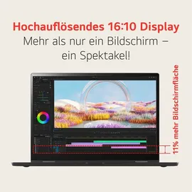 LG gram Pro 16 OLED Core Ultra 7 155H 16GB/1TB Win11 schwarz 16T90SP-K.AA78G