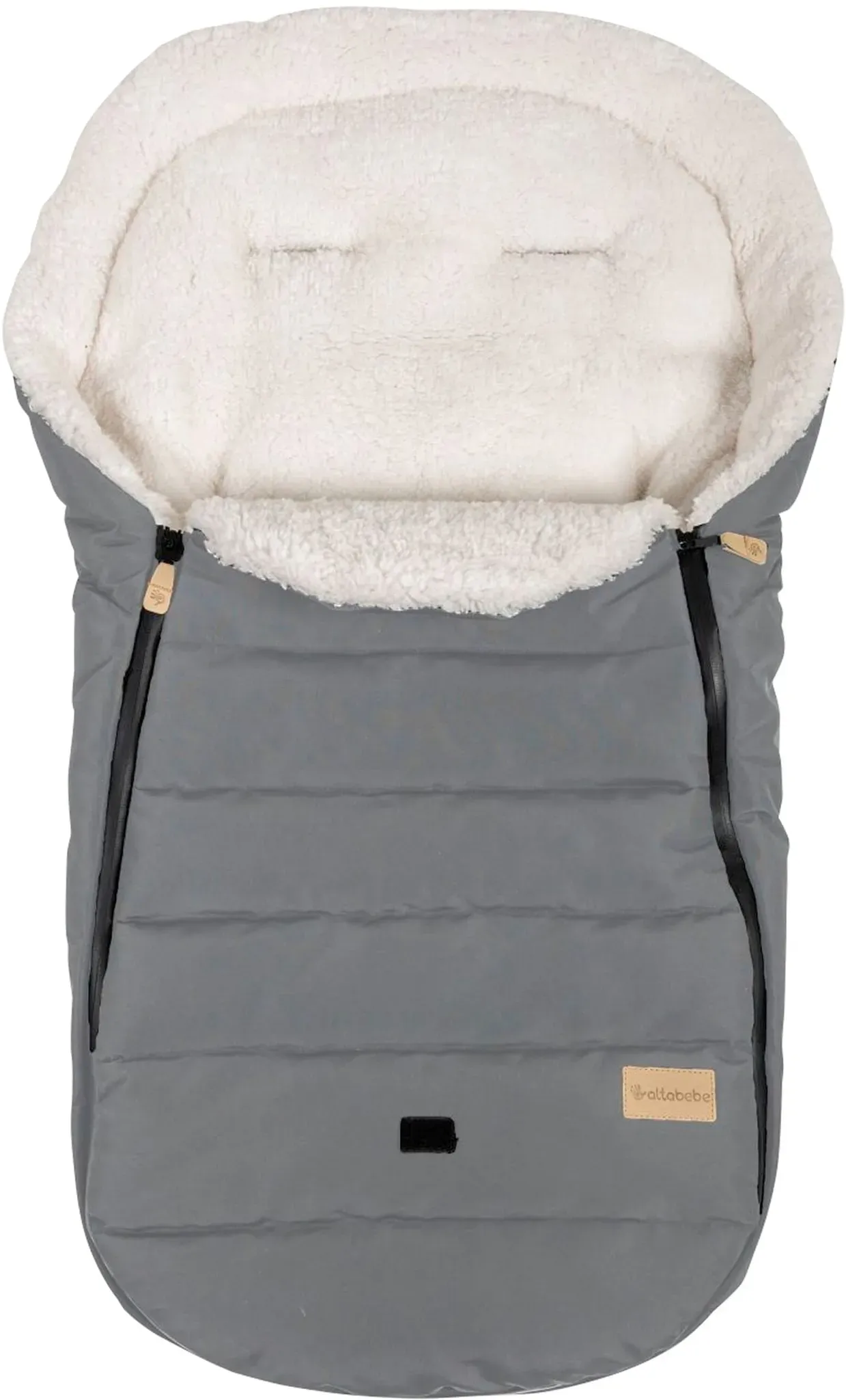 Altabebe Winterfußsack Oslo für Kinderwagen, grau