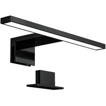 B.K.Licht Spiegelleuchte 5 W 650 lm Neutralweiß Schwarz 30 cm