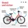 coolmobility gmbh Kinderfahrrad, - chiX, 26 Zoll 3-Gang | ab 10 Jahre, - Pink/Dark Red