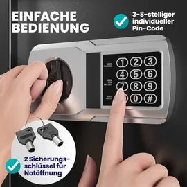 DEUBA Tresor Schwarz