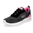 black/hot pink 38