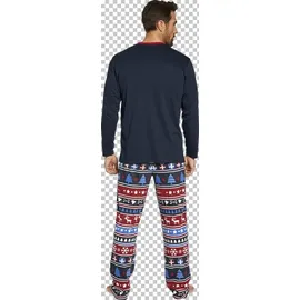 Jan Vanderstorm Schlafanzug ERILERT dunkelblau- 56/58