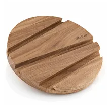 eva solo SmartMat Eiche | Kann auch als Tablet- Halterung, Braun