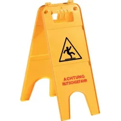 Kunststoff Warnschild Achtung Rutschgefahr