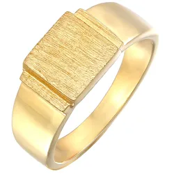 KUZZOI Herren Siegelring Oxidiert 925 Silber Ringe   