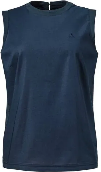 SCHÖFFEL Damen T-Shirt Top Lumio L, dress blues, 36