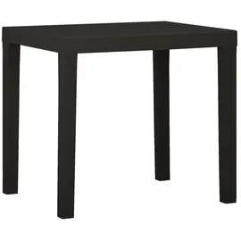 vidaXL Gartentisch 79 x 65 x 72 cm Anthrazit