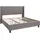 MCW Polsterbett N59 180 x 200 cm Massivholz Textil Grau