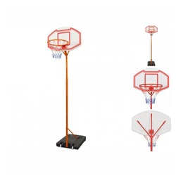 vidaXL Basketballkorb Basketballkorb-Set 305 cm orange