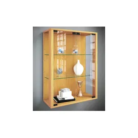 VCM Hängevitrine Udina 60 x 25 x 80 cm Braun