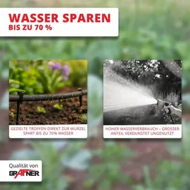 Grafner Perlregner 30 m schwarz