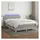 vidaXL Boxspringbett 140 x 200 cm Hellgrau