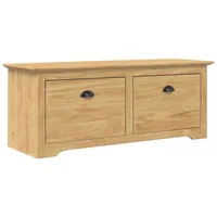 vidaXL BODO Flurbank 118 x 40 x 50 cm Honigbraun