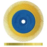 TYROLIT Radialbürste Sunburst Ø 150 x 12,7 x 25,4 mm P 80 Gelb