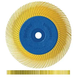 TYROLIT Radialbürste Sunburst Ø 150 x 12,7 x 25,4 mm P 80 Gelb