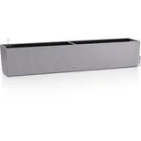 LECHUZA Balconera Stone 100 cm x 19 cm Steingrau
