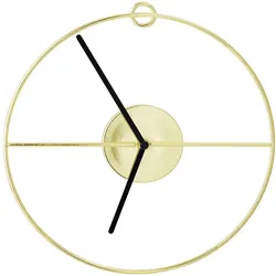 Bloomingville Wanduhr Selin, Ø30cm, gold