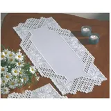 Permin Hardanger Tischläufer Stickpackung Hardanger Zählmuster, Multifarbig