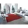 melius vivere Astra Teppich Rot, Textil, 140x200 cm, Teppiche - Böden, Teppiche, Moderne Teppiche